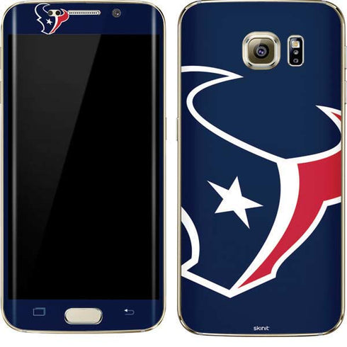 NFL Houston Texans Large Logo Galaxy S7 Edge Skin